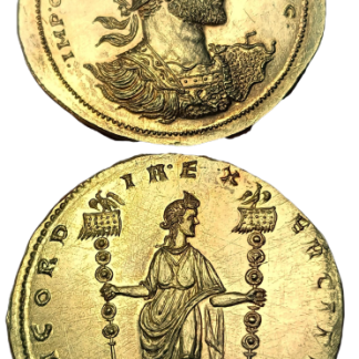 Reproduction du Médaillon de 8 Aurei – Claude II Le Gothique (Milan, 268 ap. J.-C.)