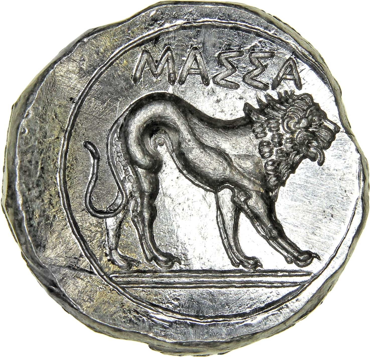 Reproduction Drachme Lourde de Marseille (Massalia) – Monnaie Grecque Antique d'Artemis – Image 6