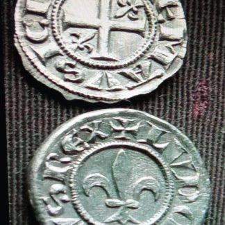 Denier de Nîmes Saint Louis IX Templiers Reproduction