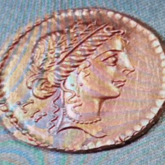 reproductions de monnaies antiques Jules caesar Vercingétorix denier gravure à la main au burin et marteau  denarii monnaie coin Denarius