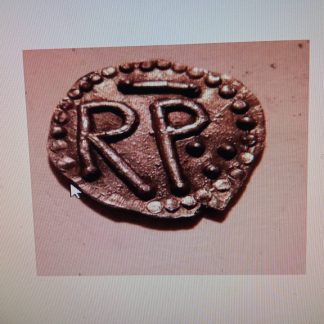 reproductions de monnaies antiques denier carolingienne PÉPIN 1er dit "LE BREF" (752-24/09/768)