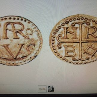 reproductions de monnaies antiques denier de Charlemagne Narbonne carolingienne