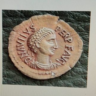 reproductions de monnaies antiques tremissis ou triens d'Avitus 455-456 ap. J.C.