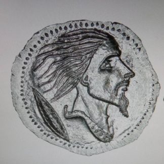 reproductions de monnaies antiques DENIER DE VERCINGETORIX gravure à la main au burin et marteau  denarii monnaie coin Denarius