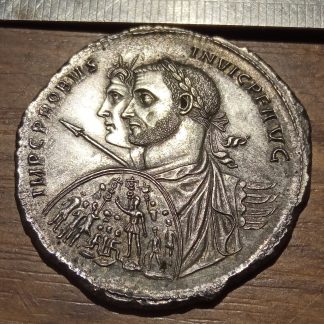 Probus I Médaillon Argent 900‰ de 4 silique. reproductions en Argent 900‰ monnaies antiques