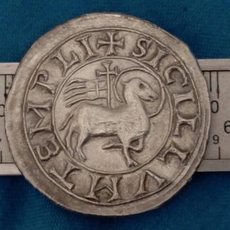 1 Médaille sceau Templier l'Agnus Dei  Templar Seal Masonic