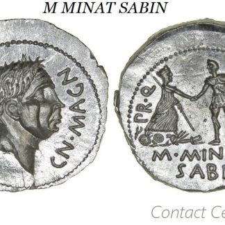 reproductions de monnaies antiques Pompée denier gravure à la main au burin et marteau  denarii monnaie coin Denarius
