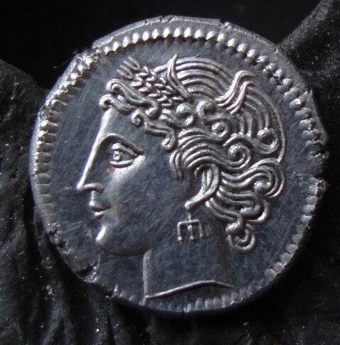 Reproductions de monnaie Grecque antiques denarii monnaie coin Denarius Drachme Glanum obole Ø 16 mm (±)