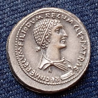 reproductions de monnaies denier Marc Antoine Cléopâtre 69-30 AC denarii monnaie coin Denarius  Denarius
