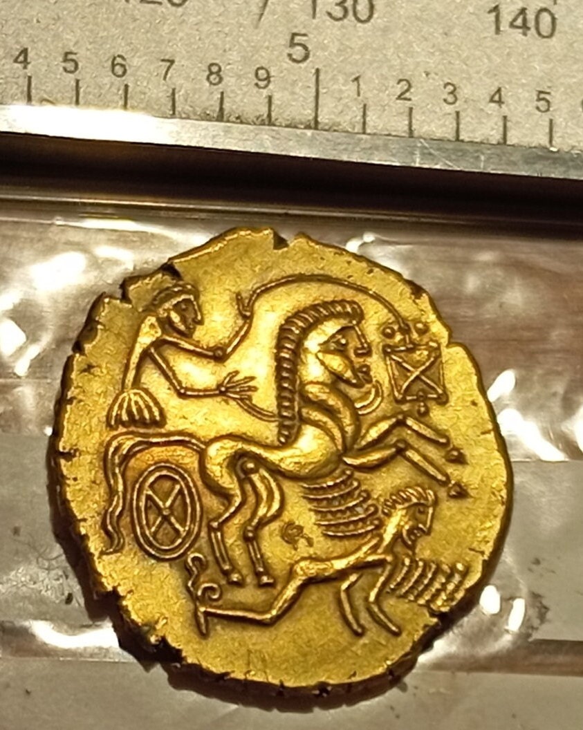 reproductions monnaies antiques STATERE PERSONNAGE ALLONGÉdenarii monnaie coin Denarius – Image 3