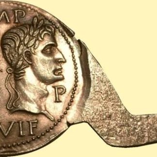 1 dupondius de Nîmes à la patte de sanglie REPRODUCTION