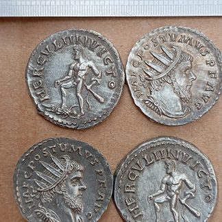 Reproductions de monnaies Antoninien POSTUMUS 260-269 Hercule Denarii monnaie coin Denarius Denarius