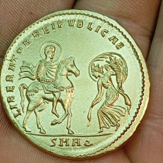 Reproductions de monnaies Magnence Médaillon  3 solidi commémorant la libération d'Aquilée