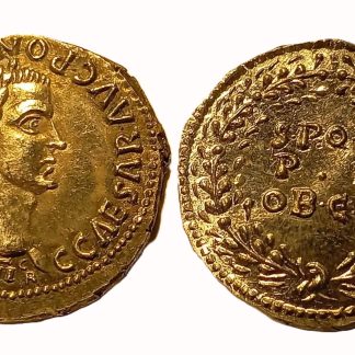 Empire Romain Caligula Dynastie Julio-Claudian. Gravure Matrice Repro denarii monnaie coin Denarius