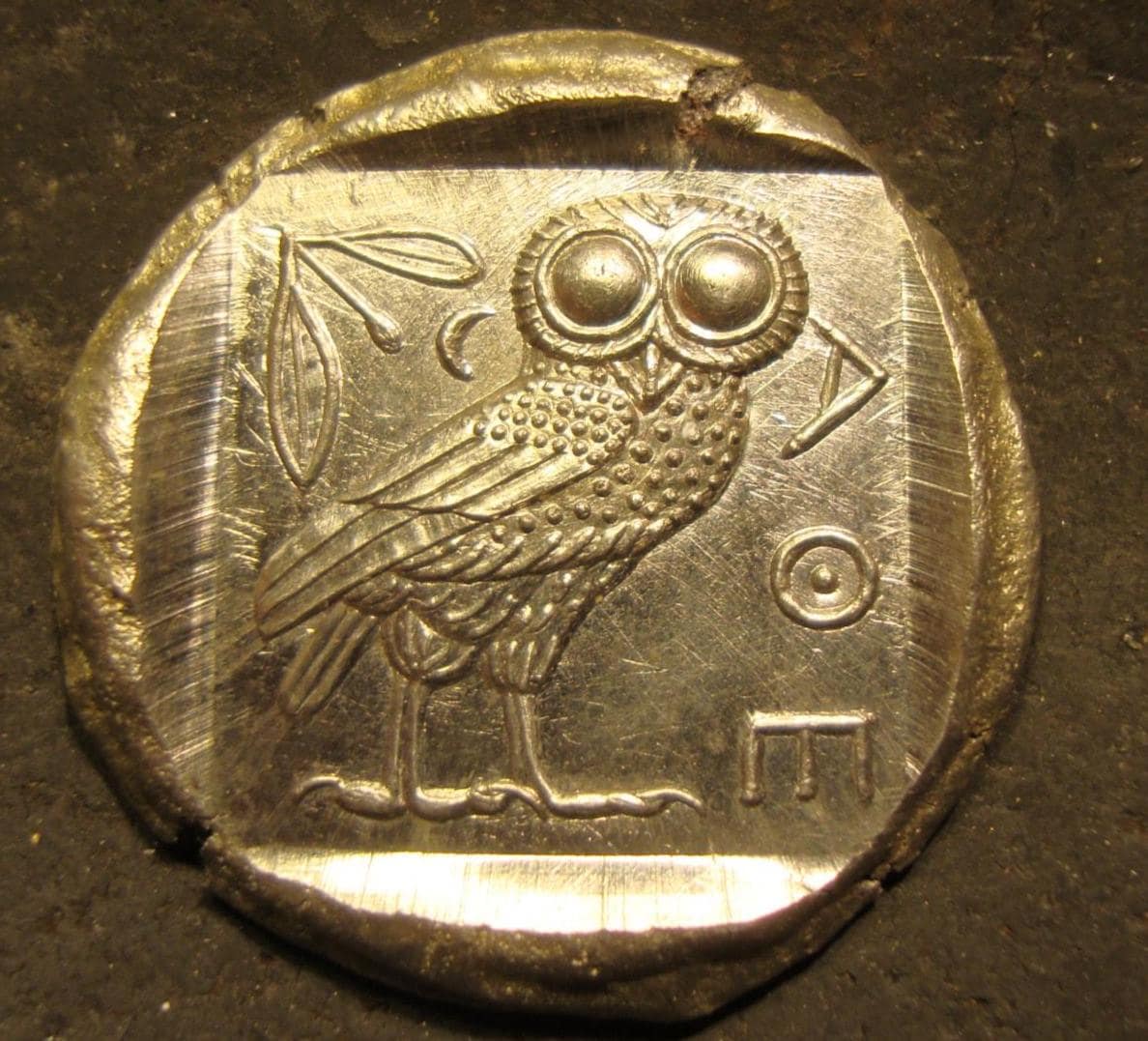 Reproduction Tétradrachme Athènes (450 av. J.-C.), Chouette d'Athéna – Image 8