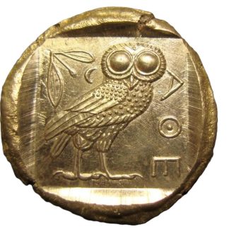 Reproduction Tétradrachme Athènes (450 av. J.-C.), Chouette d'Athéna