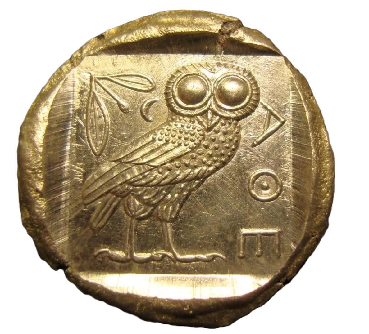 Reproduction Tétradrachme Athènes (450 av. J.-C.), Chouette d'Athéna