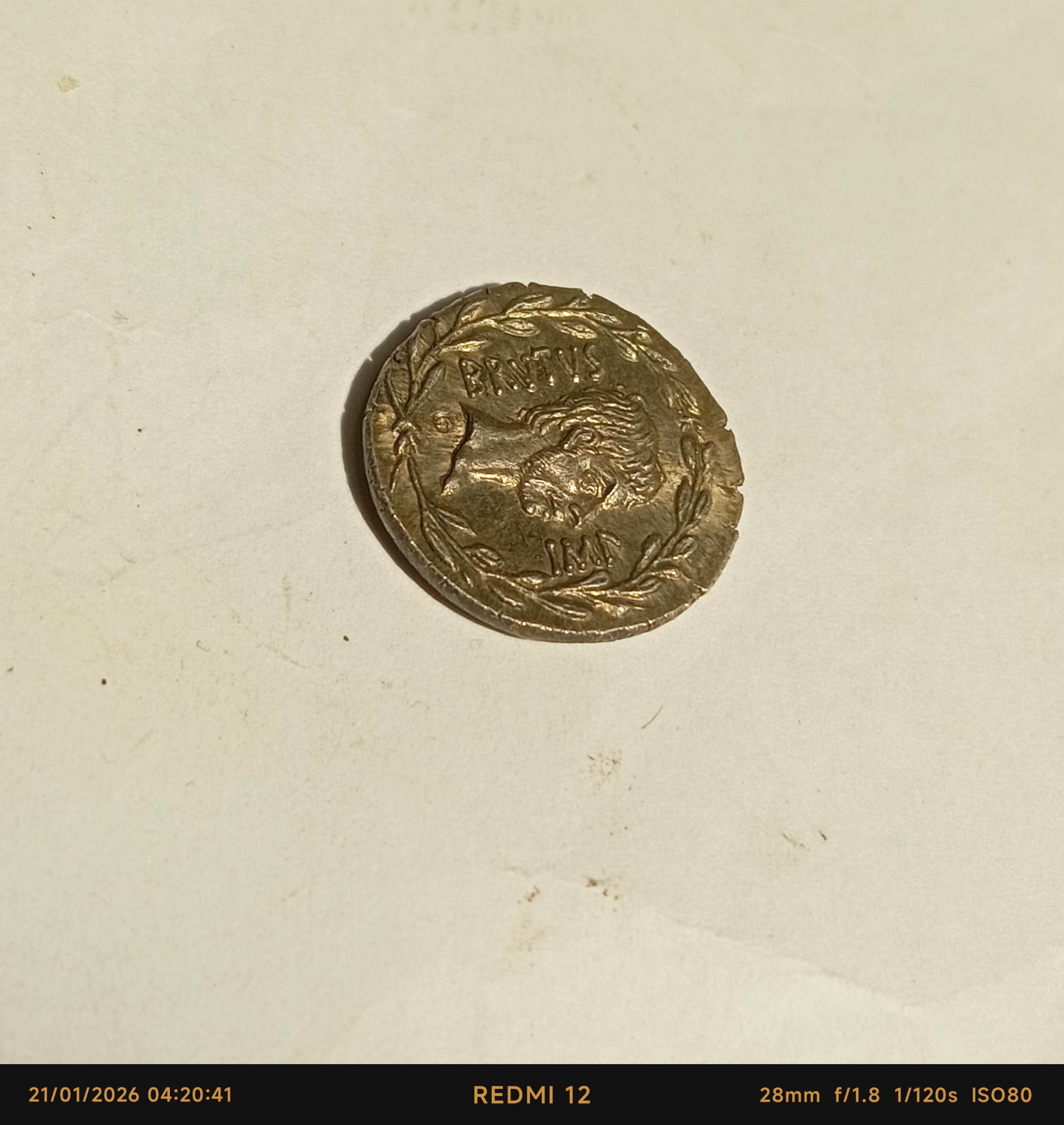Reproduction Aureus & Denier Brutus "Casca Longus" – Assassinat de César – Image 7