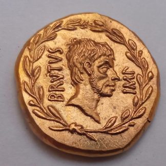 Reproduction Aureus & Denier Brutus "Casca Longus" – Assassinat de César – Image 3