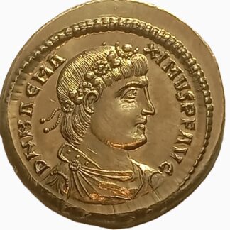 Solidus Magnus Maximus Londinium-Augusta (Londres) Reproduction de Monnaie Rare